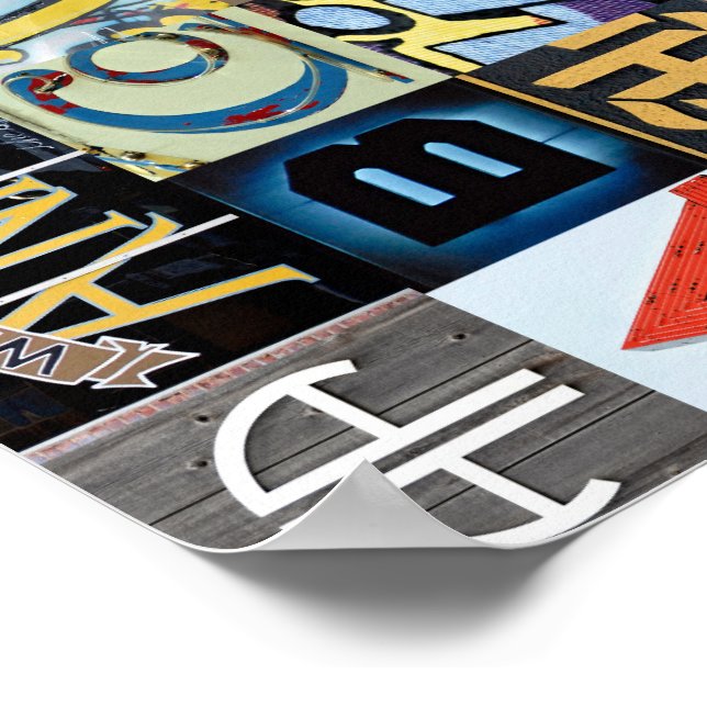 Póster Ann Arbor Letters (Borda)