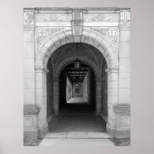 Poster Ann Arbor Michigan Archway