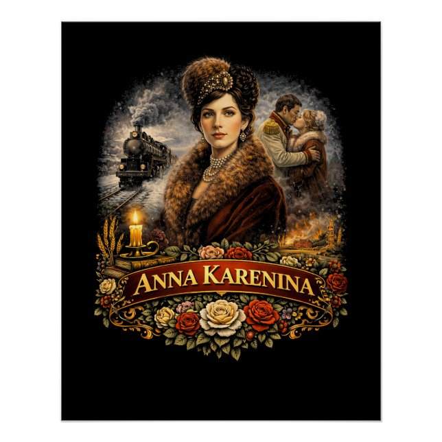 Póster Anna Karenina (Frente)