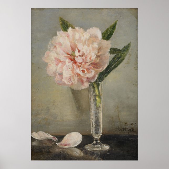 Poster Anna Munthe-Norstedt Still Life com um Pequim (Frente)