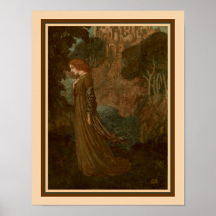 Poster "Annabel Lee", por Edmund Dulac ca. 1912