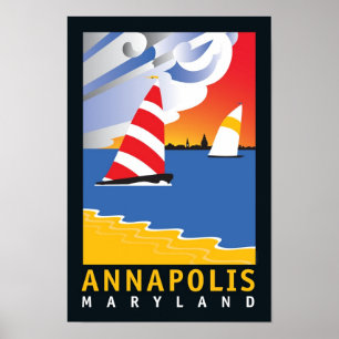 Póster Annapolis, quarta-feira à tarde