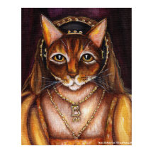 Anne Boleyn Cat Art Rei Henrique VIII Esposas Tudo