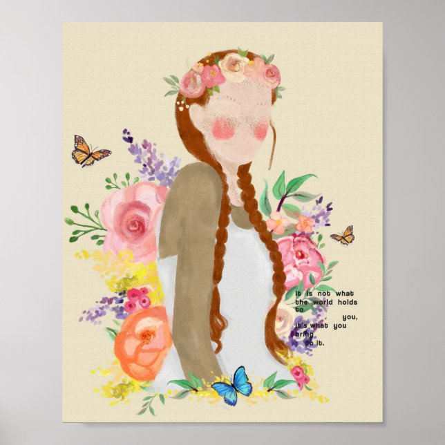 Poster Anne com um E (Frente)