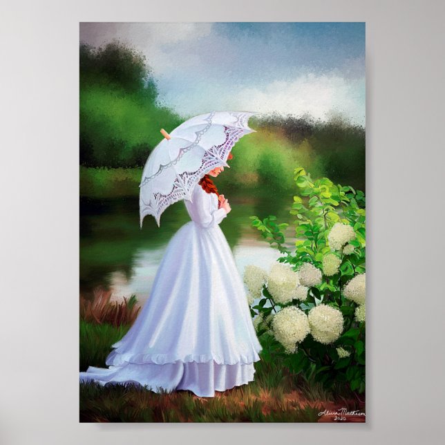 Poster Anne no lago das águas brilhantes (Frente)