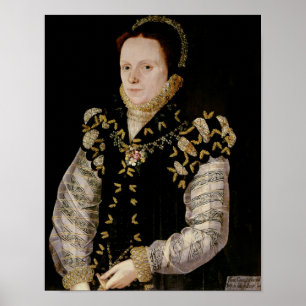 Poster Anne Russell, Condessa de Warwick, c.1565