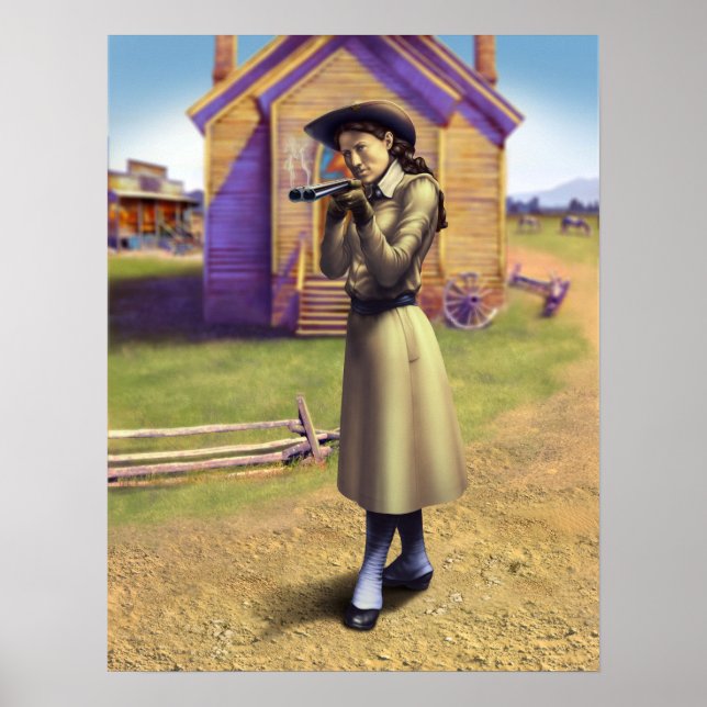Póster Annie Oakley (Frente)