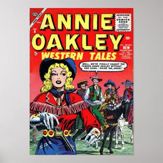 Poster Annie Oakley Western Tales (Frente)