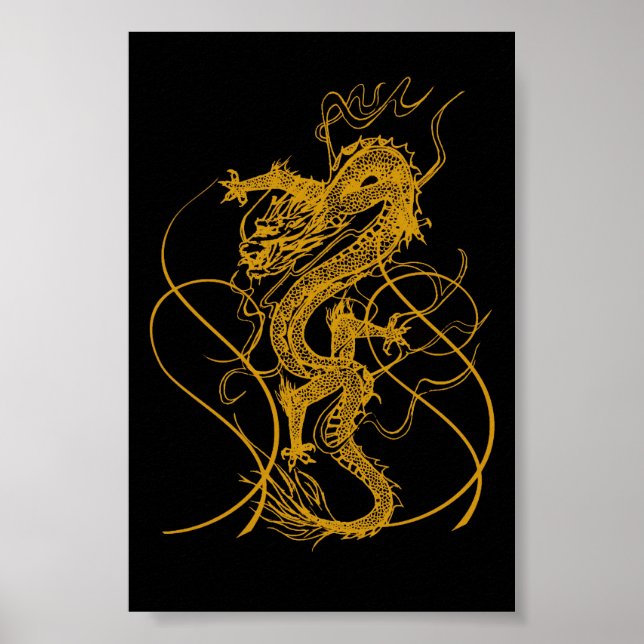 Poster Ano chinês do dragão 2012 (Frente)