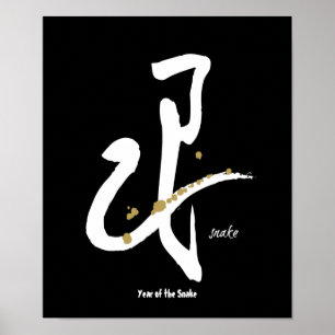 Poster Ano da Cobra - Zodiac Chinês