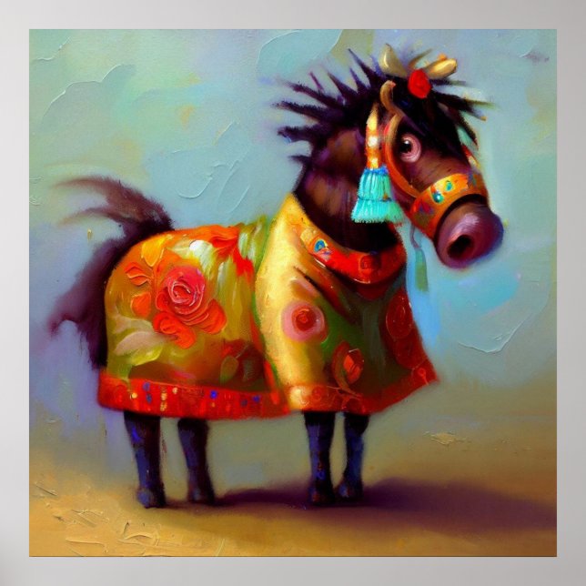 Poster Ano do Cavalo 10 (Frente)