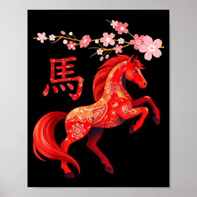 Poster Ano do Cavalo 2026  (Frente)