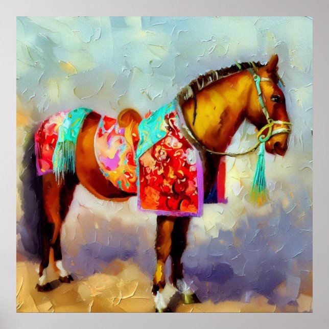 Poster Ano do Cavalo 6 (Frente)