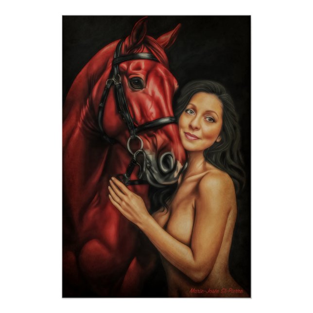 Póster Ano do Cavalo de Fogo (Frente)