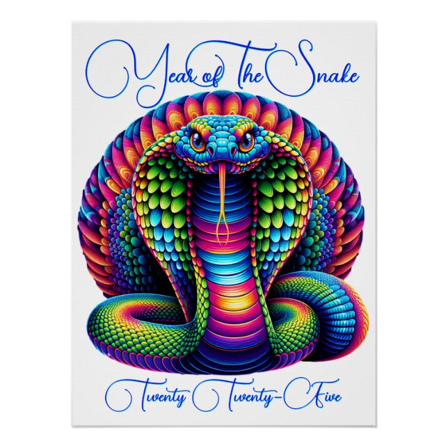 Póster Ano do Cobra (Frente)