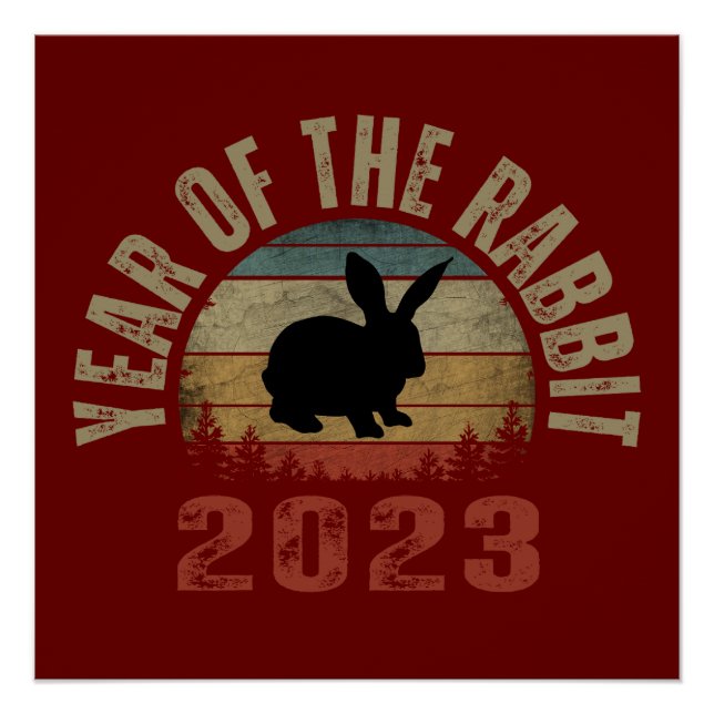 PÓSTER ANO DO COELHO 2023 (Frente)