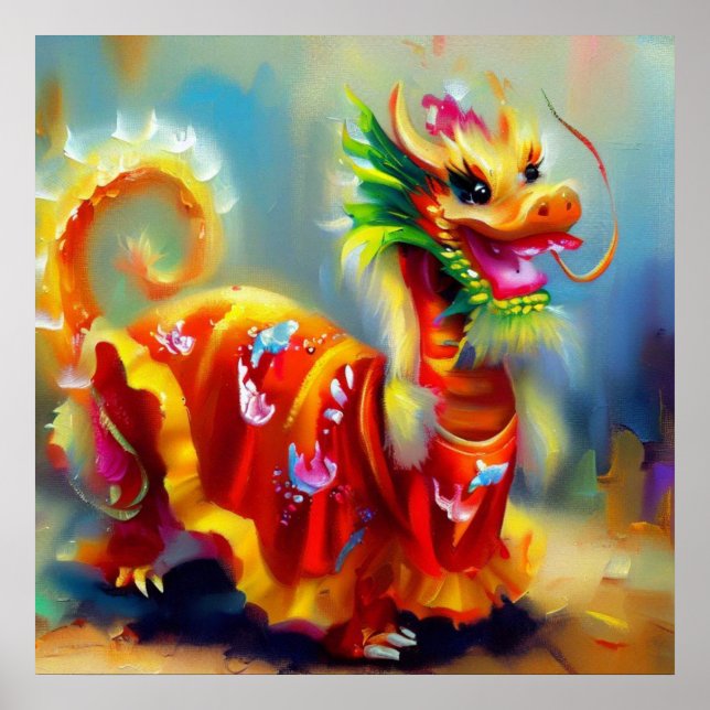 Poster Ano do Dragão 8 (Frente)