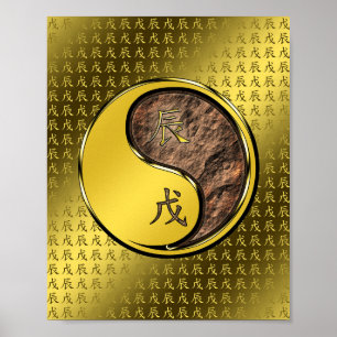 Poster Ano do Dragão da Terra