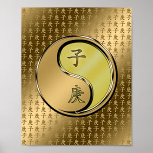 Poster Ano do rato metálico