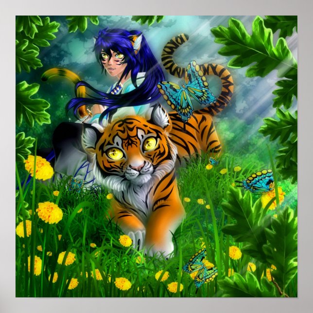 Poster Ano do Tigre (Frente)