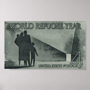 Póster Ano Mundial dos Refugiados