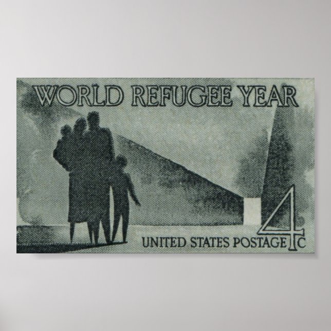 Póster Ano Mundial dos Refugiados (Frente)