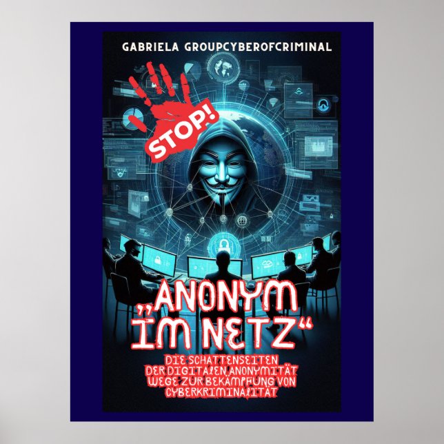 Poster Anonym im Netz  (Frente)