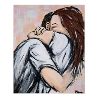 Póster Anonyme à deux 1