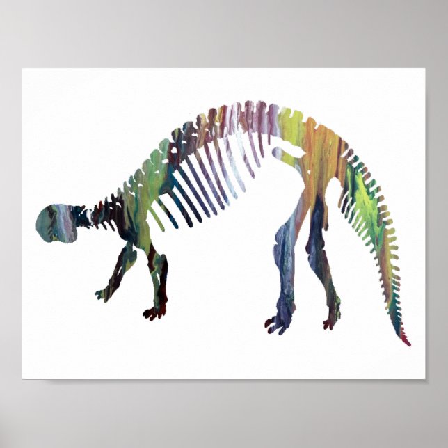 Poster Anquilossauro (Frente)