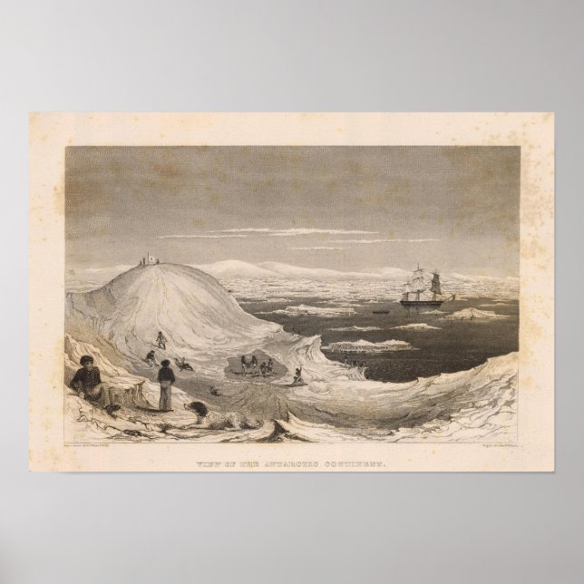 Póster Antártica 3 (Frente)