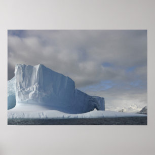 Póster Antártica, Estreito de Bransfield, Tarde Sol 2