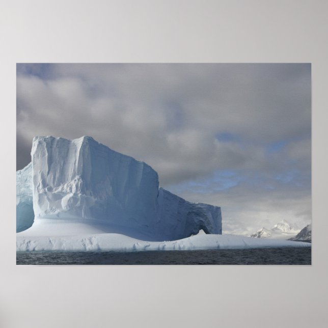 Póster Antártica, Estreito de Bransfield, Tarde Sol 2 (Frente)
