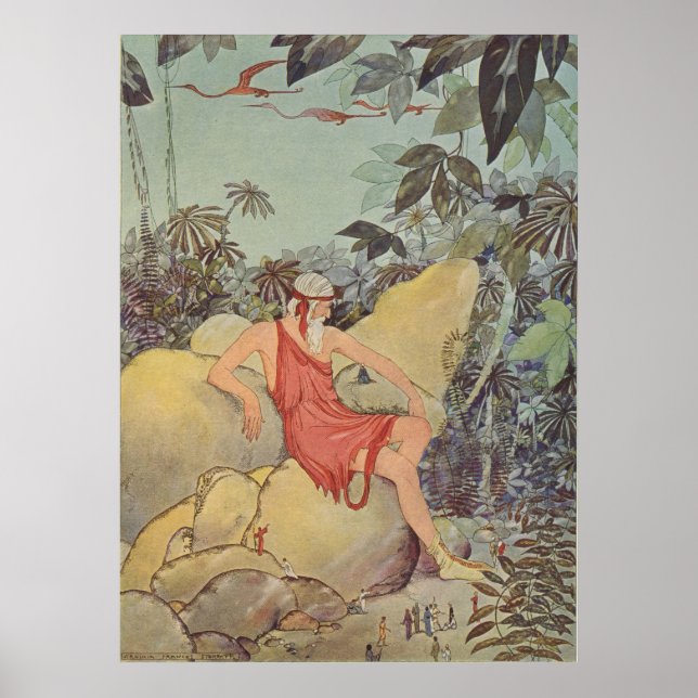 Póster Antaus e os Pigmeus (Frente)
