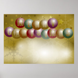 Póster Antecedentes de Natal