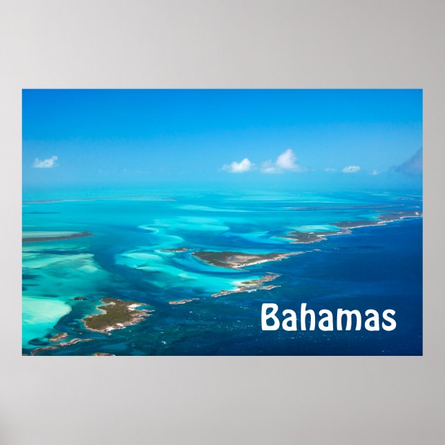 Póster antena das Bahamas (Frente)