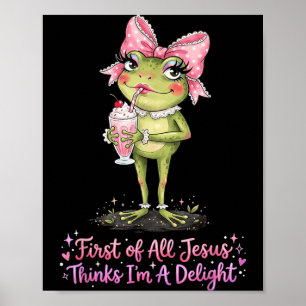 Poster Antes de Mais Nada Jesus Acha Que Sou Um Delícia