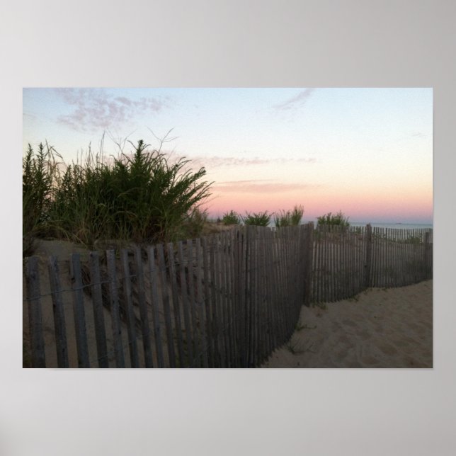 Poster Antes de Sunrise Rehoboth Beach (Frente)