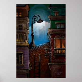 Poster Antes do trem por J. Matthew Root