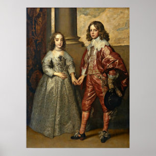 Póster Anthony camionete Dyck - William com sua noiva