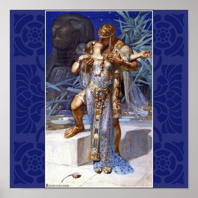 Póster Anthony e Cleopatra Love Classic (Frente)