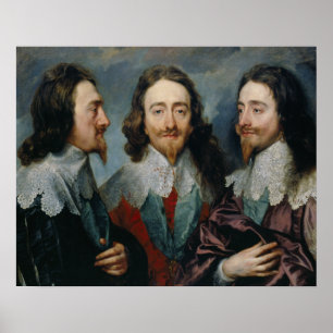 Póster Anthony van Dyck - Charles I (1600-49)