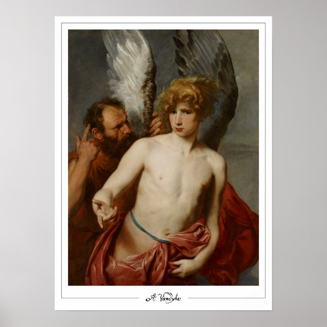 Poster Anthony van Dyck Zedign Cartaz de Arte #12 (Frente)