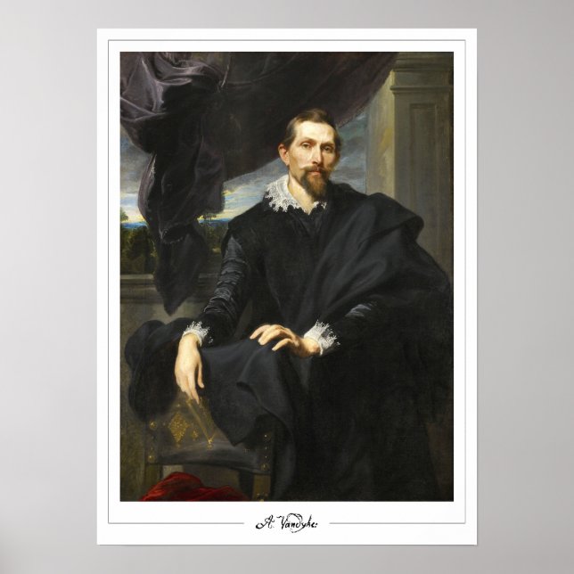 Poster Anthony van Dyck Zedign Cartaz de Arte #539 (Frente)