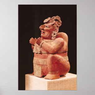 Póster Anthropomorphic censer, from Guatemala