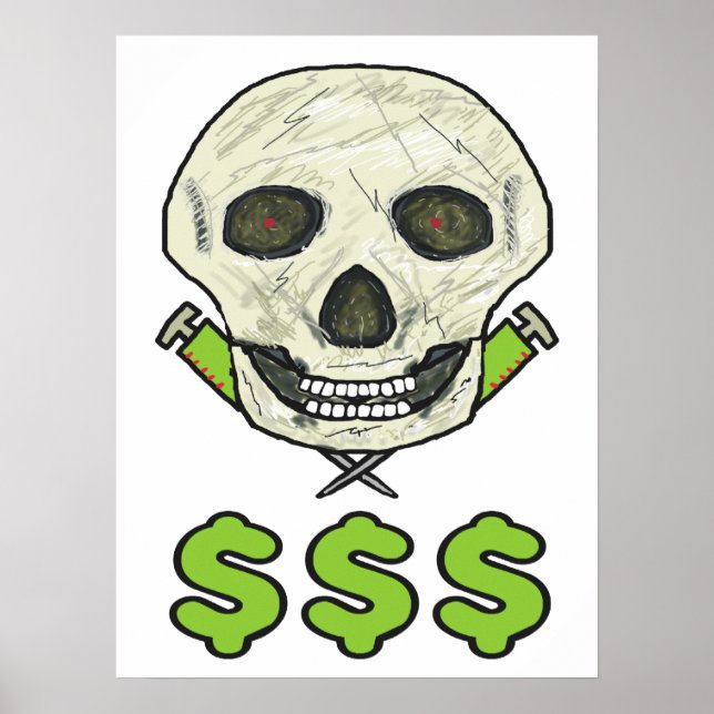 Poster Anti-Big Pharma (Frente)