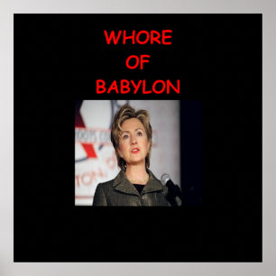 Poster anti hillary 2016