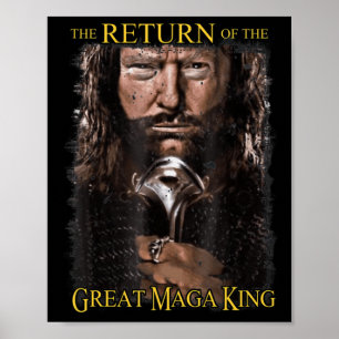 Poster Anti Joe Biden Ultra Maga O Retorno Do Excelente 