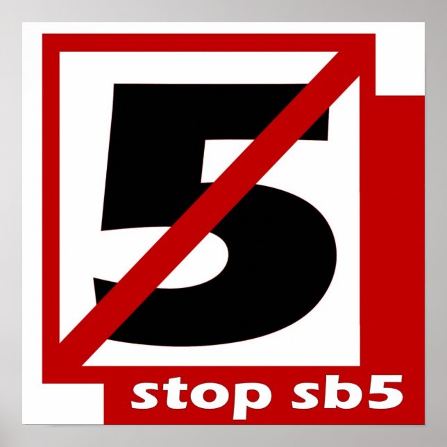 Poster Anti SB5 (Frente)