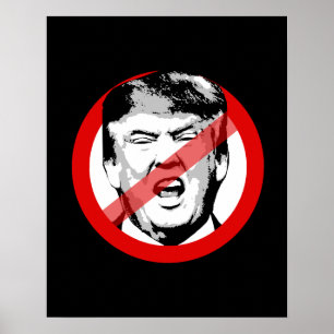 PÓSTER ANTI-TRUMP - - -