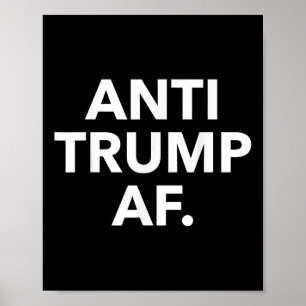 Poster Anti Trump Af
